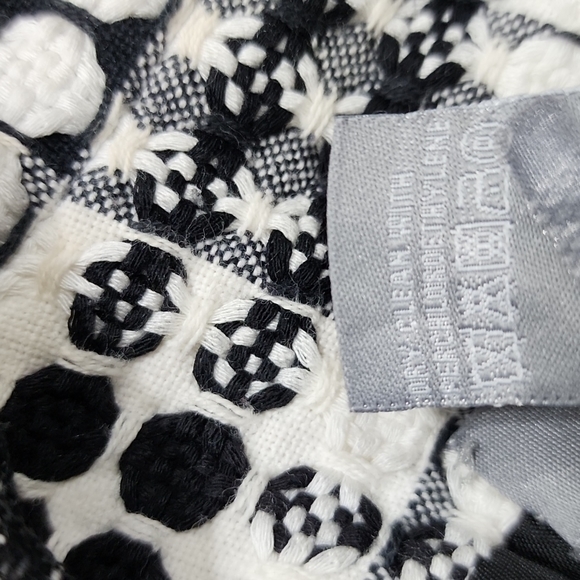 Eccoci White/Black Women's Blazer‎ Jacket size 8 Medium - Picture 10 of 11